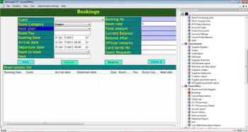 Hotelex ERP screenshot 2