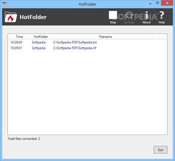HotFolder screenshot
