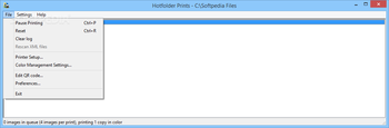 Hotfolder Prints screenshot 2