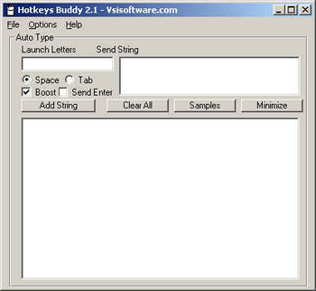 Hotkeys Buddy screenshot