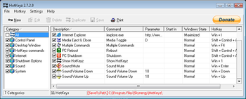 HotKeyz screenshot