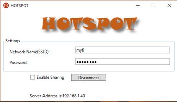 Hotspot screenshot 3