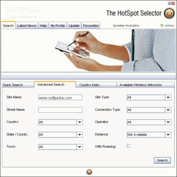 Hotspot Selector screenshot