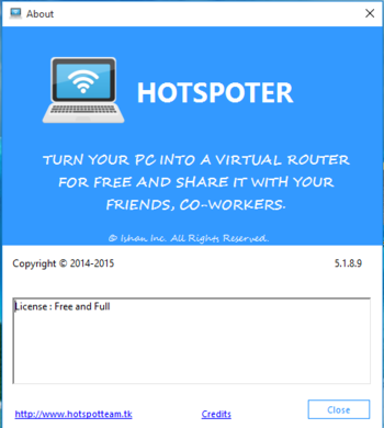 Hotspoter screenshot