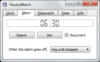 HoubyWatch screenshot