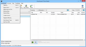 HourGuard screenshot 2