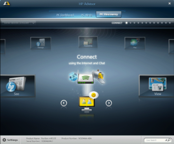 HP Advisor screenshot 3