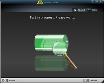 HP Battery Check screenshot