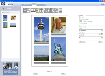 HP Image Zone screenshot
