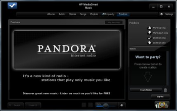 HP MediaSmart Music Software screenshot 3