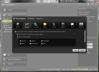 HP QuickSync screenshot 3