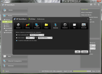 HP QuickSync screenshot 6