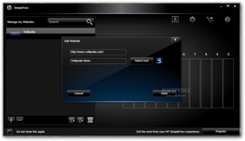 HP SimplePass screenshot 2