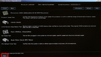 HP Vision Diagnostic Utility screenshot 4