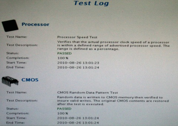 HP Vision Diagnostic Utility screenshot 7
