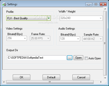 HQ DVD to FLV Converter screenshot 2