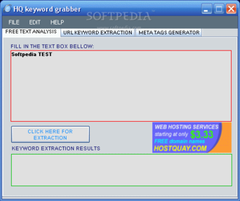 HQ Keyword Grabber screenshot