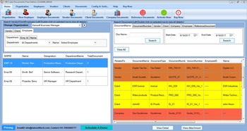 HR Cube Document screenshot