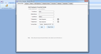 HR Cube - Employee Information System screenshot