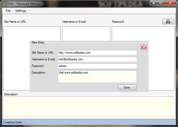 HrKr - Password Manager screenshot 2