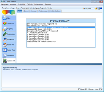 HS CleanDisk Pro screenshot 6