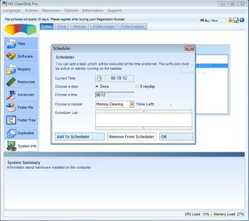 HS CleanDisk Pro screenshot 7