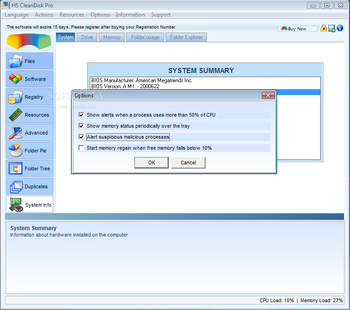 HS CleanDisk Pro screenshot 8