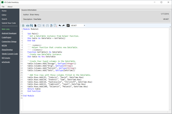 HS Code Inventory screenshot 2