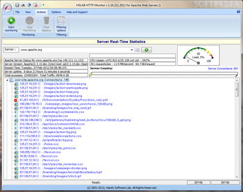 HSLAB HTTP Monitor Lite screenshot