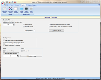 HSLAB HTTP Monitor Lite screenshot 3