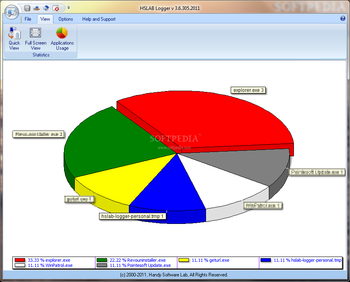 HSLAB Logger screenshot 2