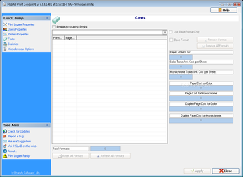 HSLAB Print Logger FE screenshot 3