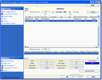 HSLAB Print Logger STE screenshot 3