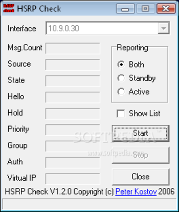 HSRP Check screenshot