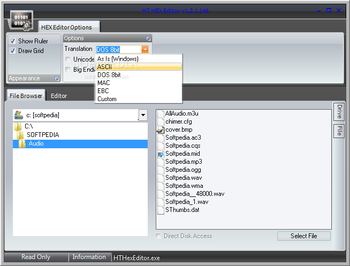 HT Hex Editor screenshot