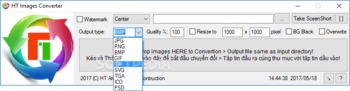 HT Images Converter screenshot