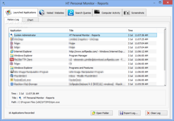 HT Personal Monitor (formerly Hidetools Spy Monitor) screenshot 2