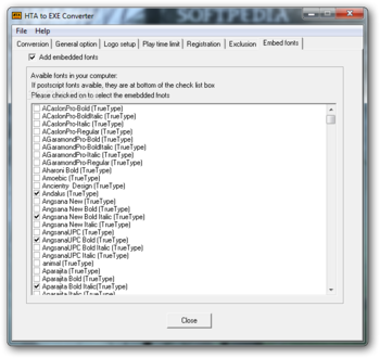 HTA to EXE Converter screenshot 10