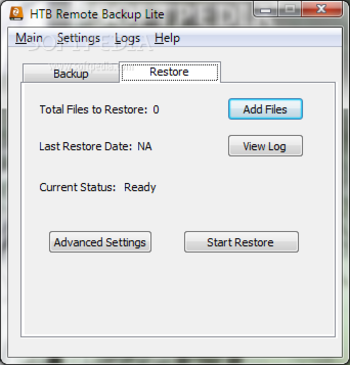 HTB Remote Backup Lite screenshot 2