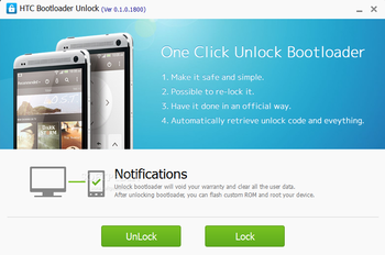 HTC Bootloader Unlock screenshot