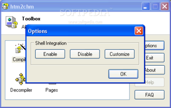 htm2chm screenshot
