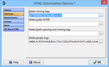 HTML Cleaner screenshot 10