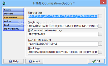 HTML Cleaner screenshot 11