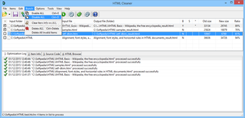HTML Cleaner screenshot 4