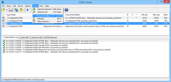 HTML Cleaner screenshot 6