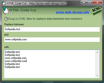 HTML-Code-Cut screenshot 2