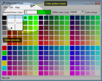HTML Color Picker screenshot 3