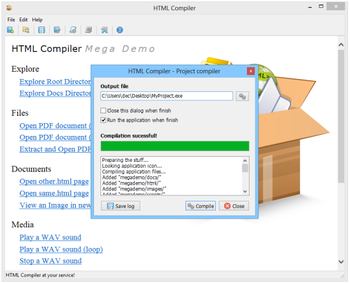 HTML Compiler screenshot 3