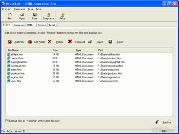 HTML Compress Pro screenshot 2