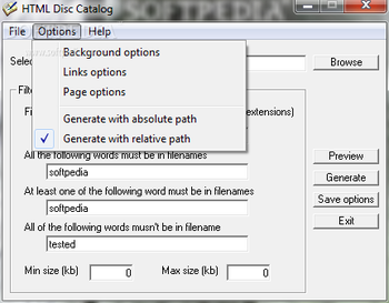 Html Disk Catalog screenshot 2